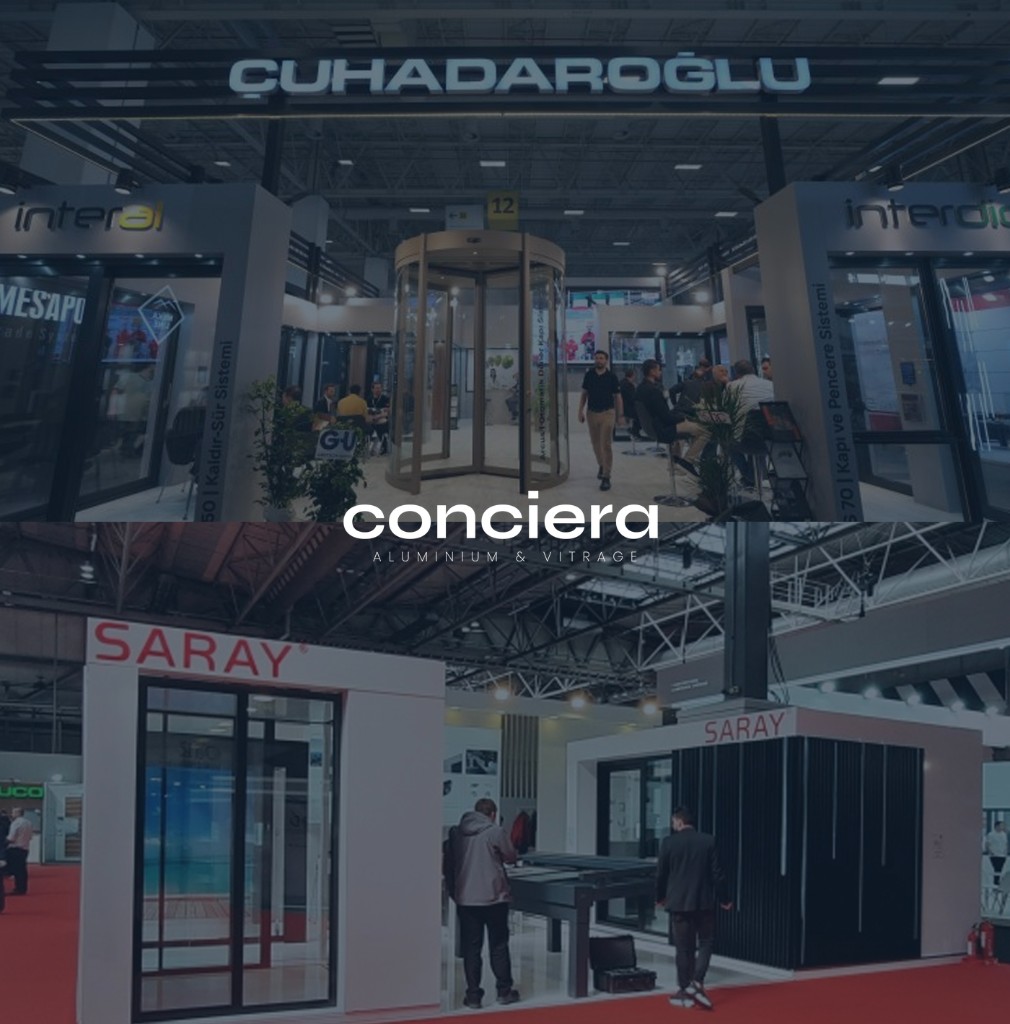 Stands Çuhadaroğlu et Saray au salon BTP Istanbul – visite Conciera